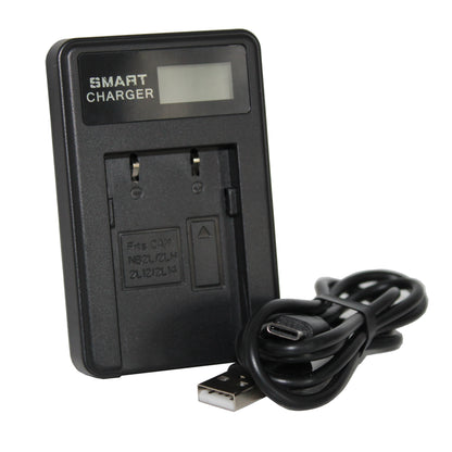 USB Charger for Canon NB-2L / NB-2LH Battery for EOS 350D EOS 400D Rebel image 0