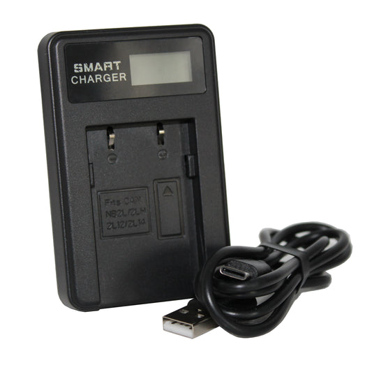 USB Charger for Canon NB-2L / NB-2LH Battery for EOS 350D EOS 400D Rebel image 0
