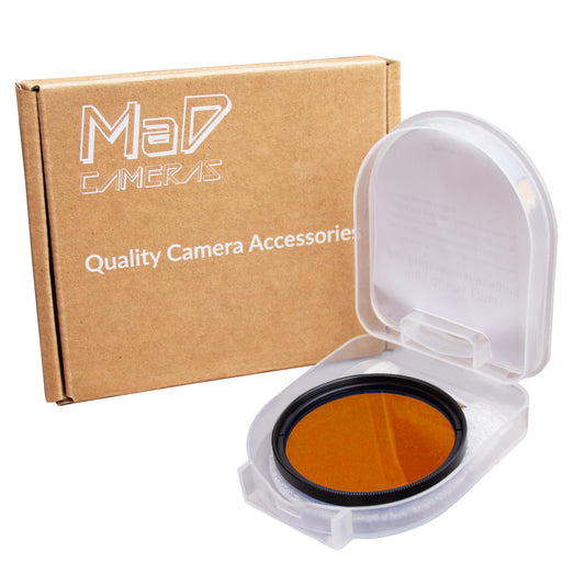Orange Full Colour Camera Lens Filter image 0