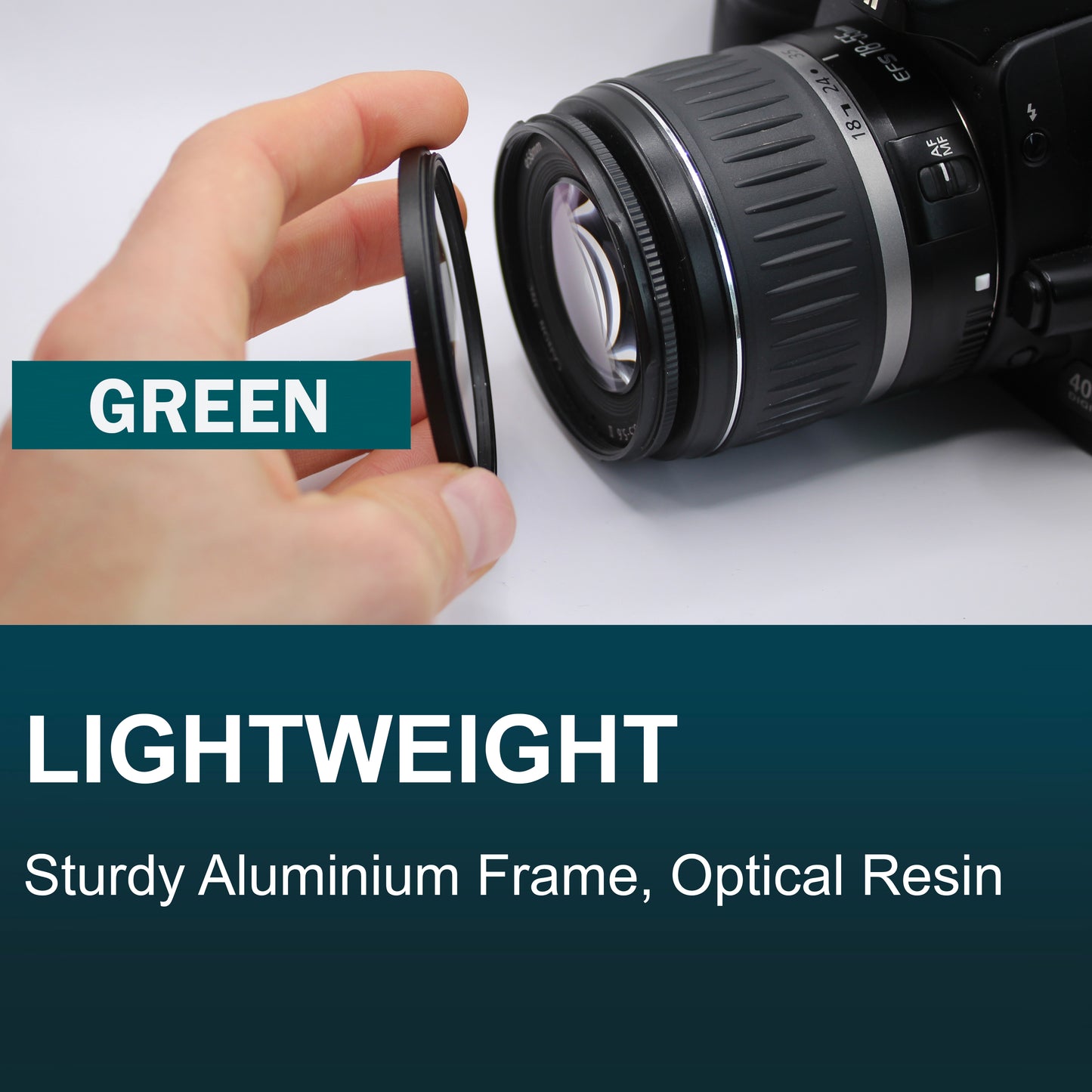 Green Full Colour Camera Lens Filter image 5