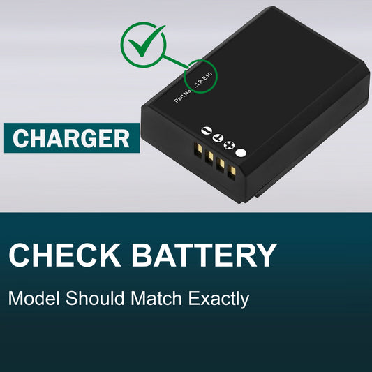 USB Charger for LP-E10 Battery Canon EOS 1100D 1200D 1300D 2000D 4000D image 1