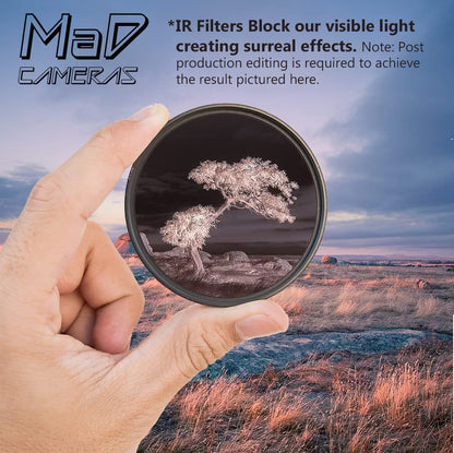 Infrared IR Camera Filters 720nm 850nm 950nm pass