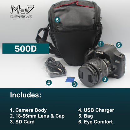 Canon EOS 500D Digital SLR Starter Set image 1