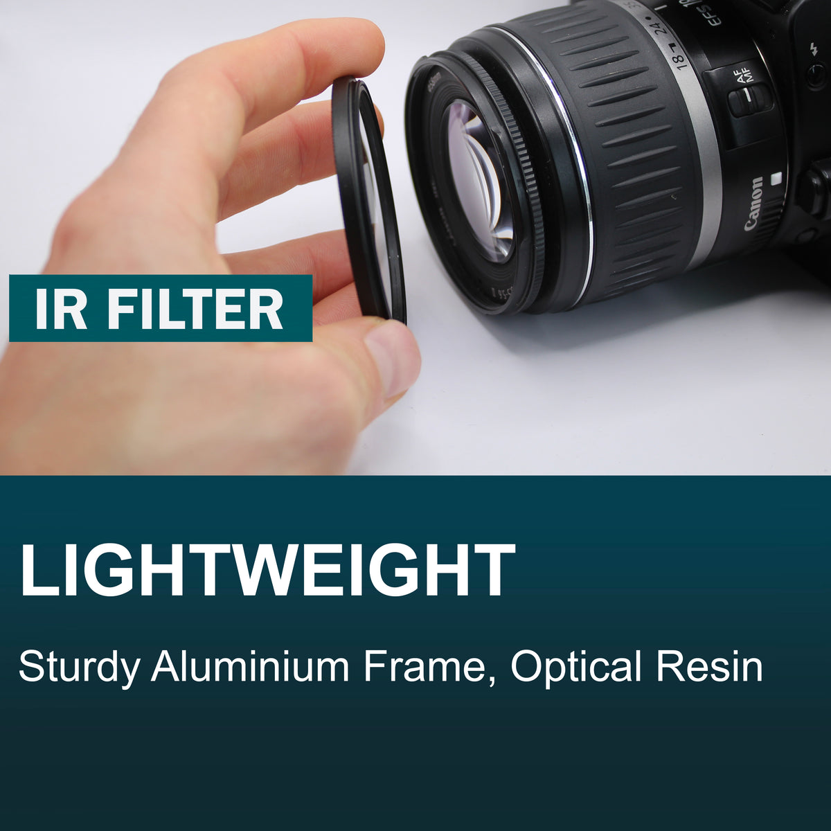 Infrared IR Camera Filters 720nm 850nm 950nm pass image 2