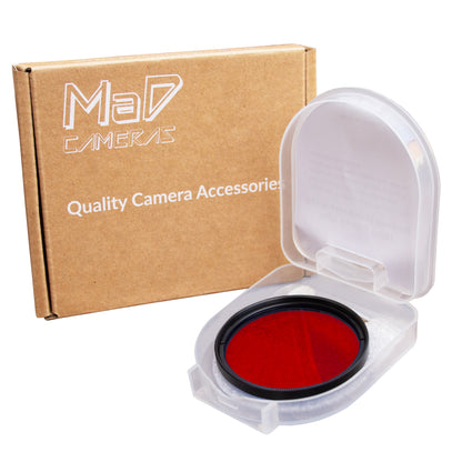 Red Full Colour Camera Lens Filter image 0