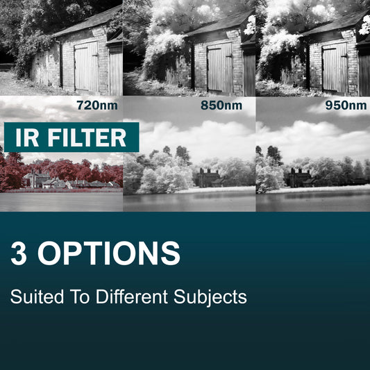 Infrared IR Camera Filters 720nm 850nm 950nm pass image 4