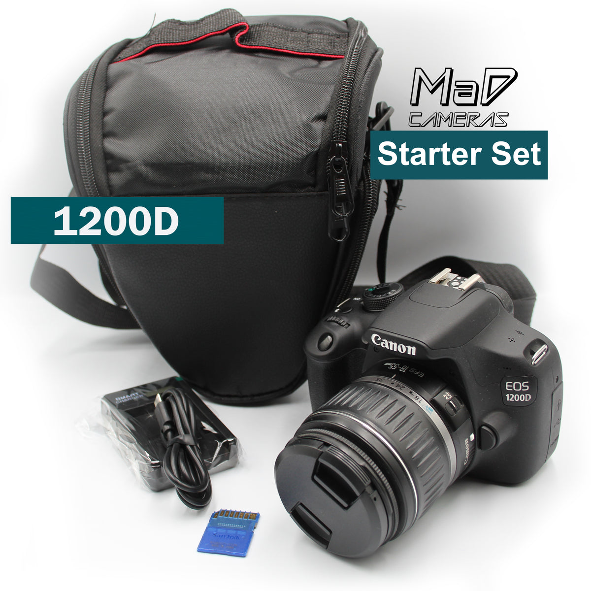 Canon EOS 1200D Digital SLR Starter Set Bundle image 0