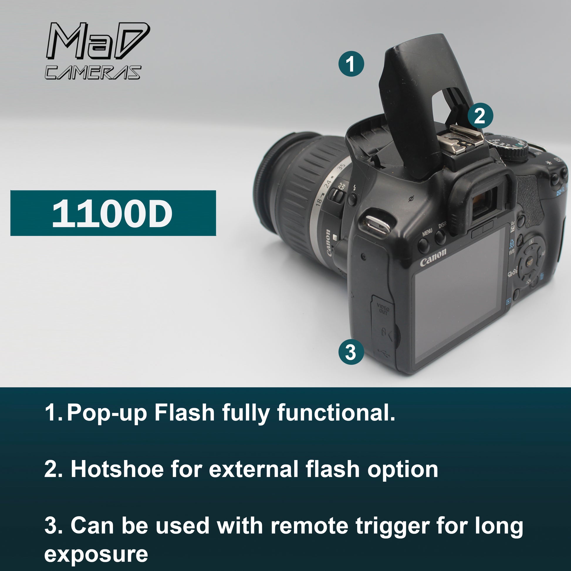 Canon EOS 1100D Digital Camera Starter Set image 4