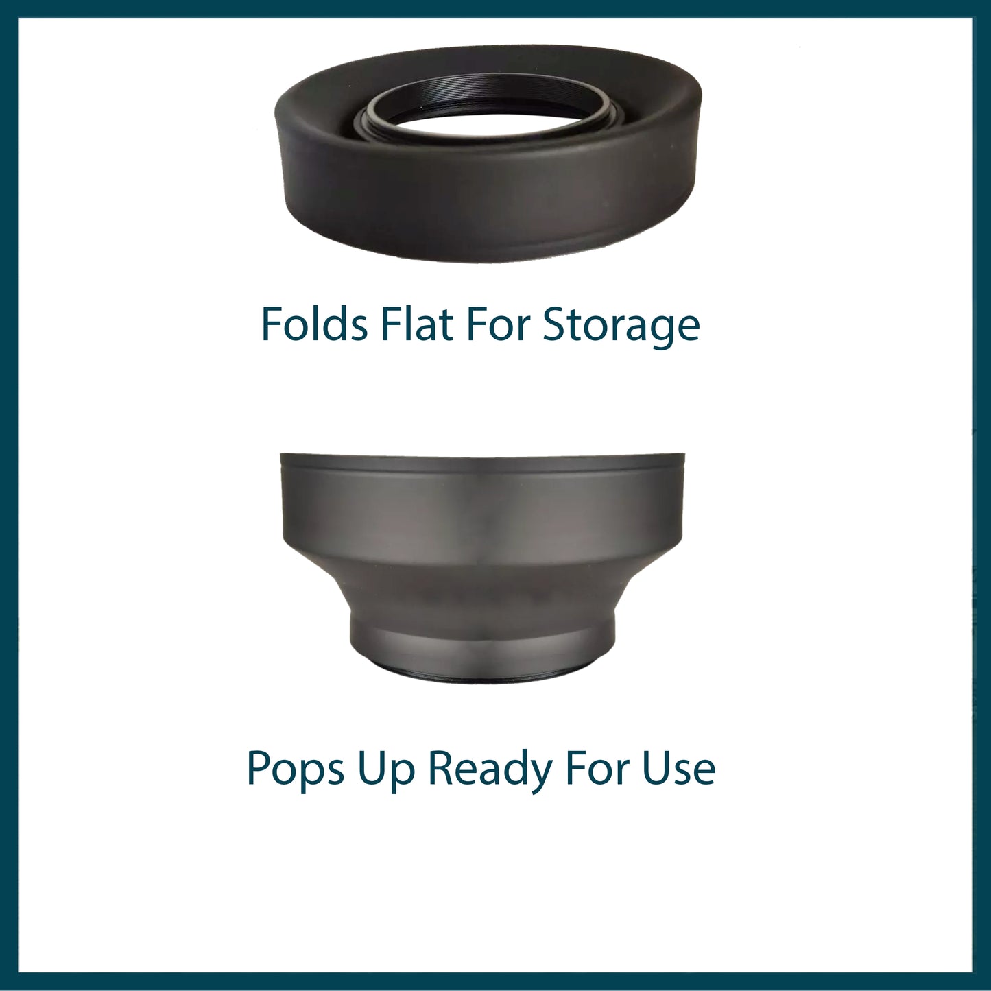 Collapsible Lens Hood image 2