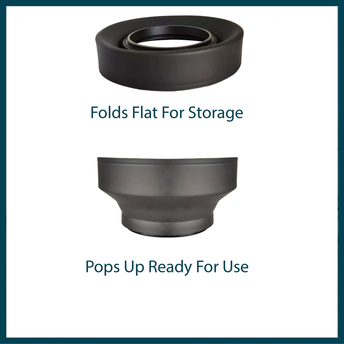 Collapsible Lens Hood image 2