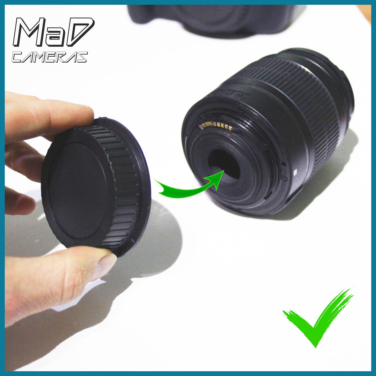 Wholesale Pack - Rear Lens Caps for Canon EF / EF-S x 50 image 1