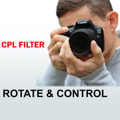 CPL Circular Polarising Camera Lens Filter