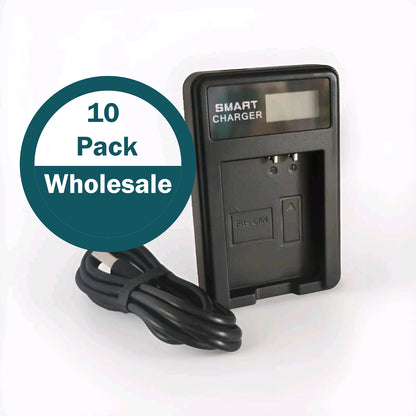 10 PACK Bulk Wholesale MH-24 EN-EL14 For Nikon Battery Charger image 0