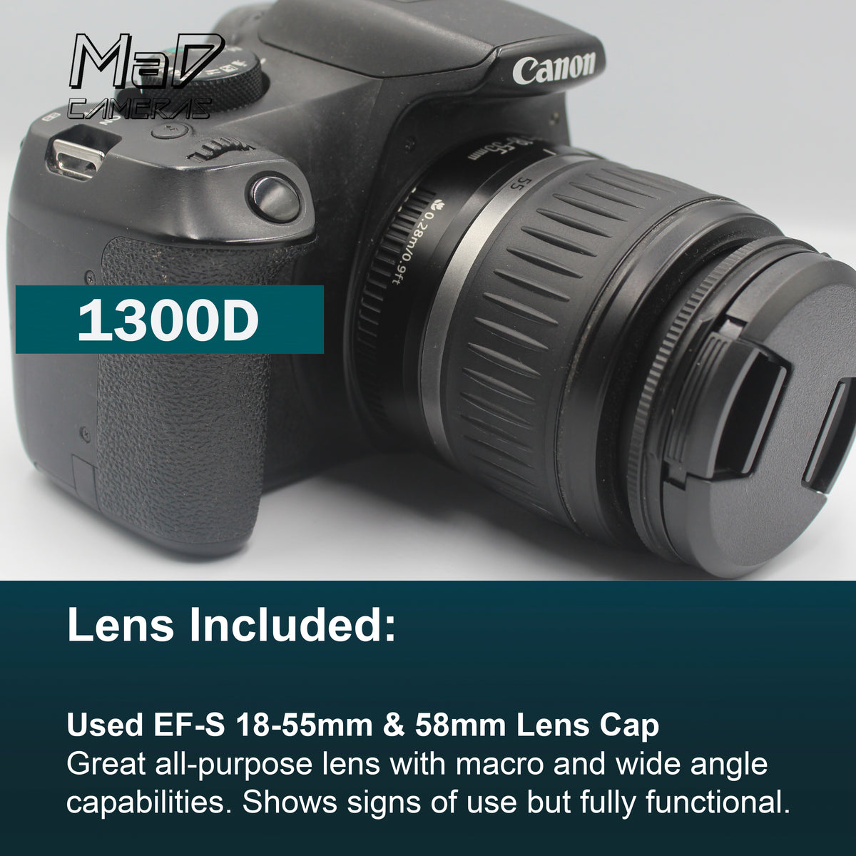 Canon EOS 1300D Digital SLR Starter Set Bundle image 2