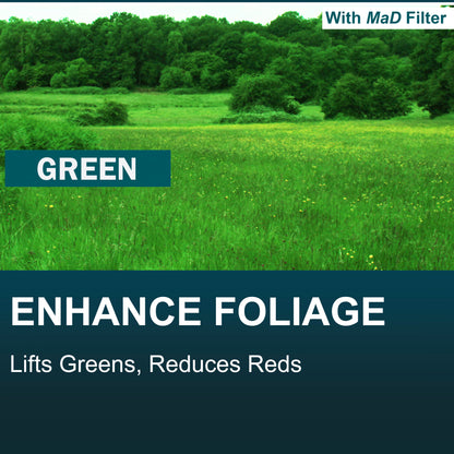 Green Full Colour Camera Lens Filter image 2