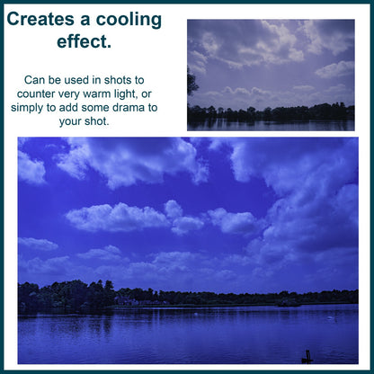 Blue Camera Lens Filter - Ideal for Black and White