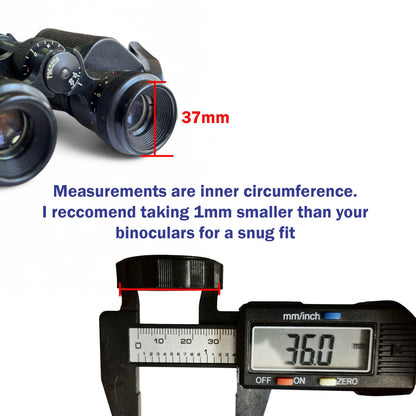 SINGLE Binoculars Plastic Eye Cap / Lens Cover End Cap - Various Sizes Selection