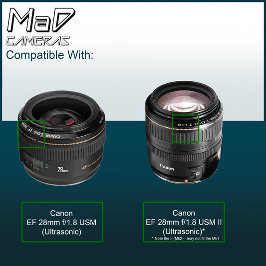 Canon Compatible EW-63II Petal Tulip Lens Hood For EF 28mm USM & 28–105mm USM II