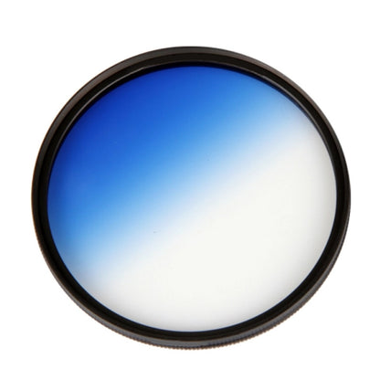 Graduated 1/2 Blue Camera Lens Filter