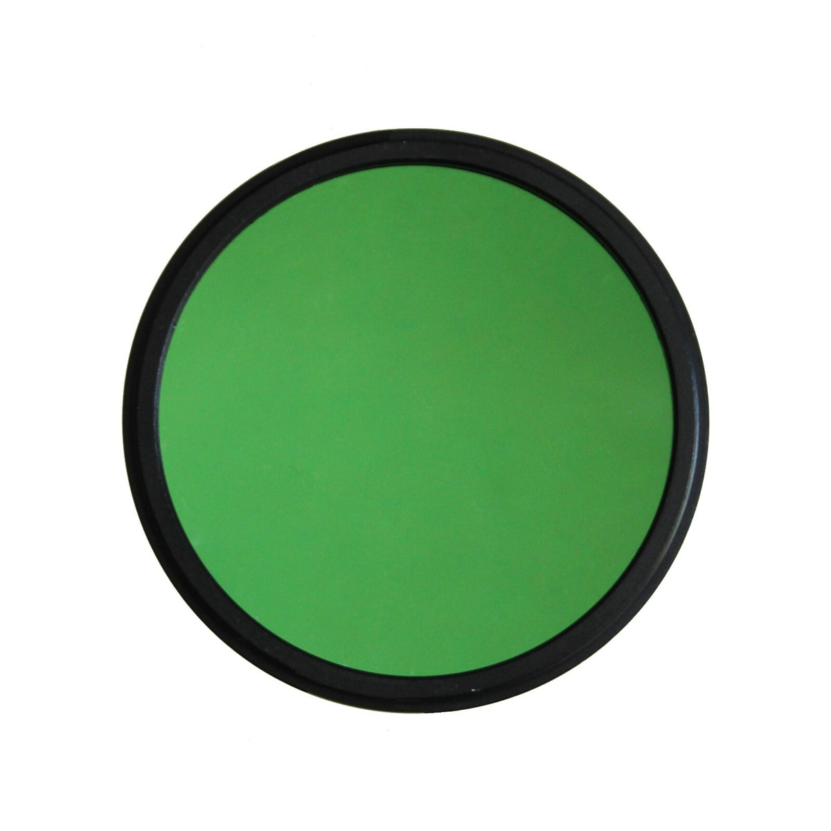 Green Camera Lens Filter - Black and White Photography