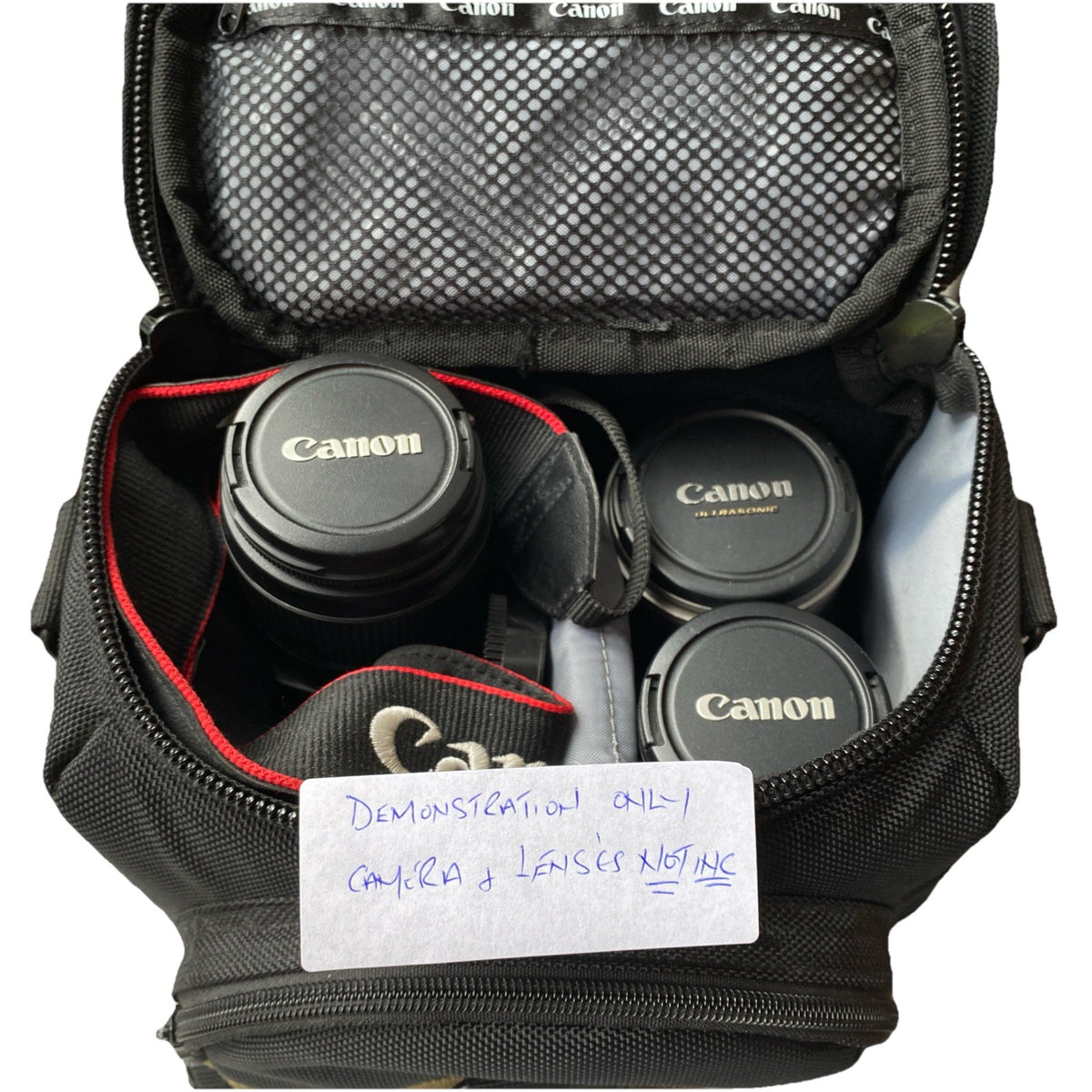 Genuine Canon DSLR/SLR Camera/ Lens Gadget Bag Padded And Water Resistant