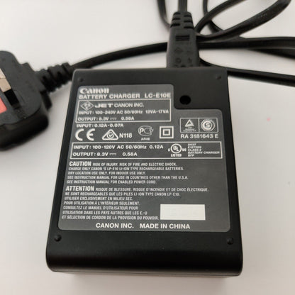LP-E10E Canon OEM Mains Camera Battery Charger For EOS 1100D 1200D 1300D 2000D 4000D