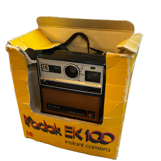 Vintage Kodak EK100 Instant Film Camera 1970s