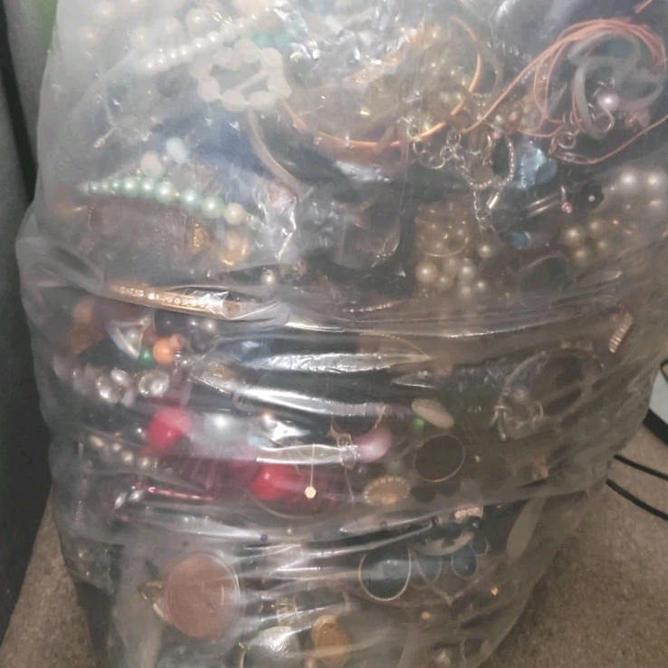 10kg joblot costume jewellery 